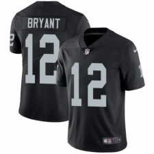 Youth Nike Oakland Raiders #12 Martavis Bryant Black Team Color Vapor Untouchable Elite Player NFL Jersey