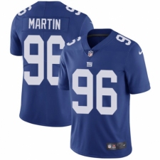 Youth Nike New York Giants #96 Kareem Martin Royal Blue Team Color Vapor Untouchable Elite Player NFL Jersey