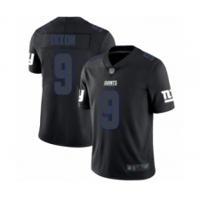 Men's New York Giants #9 Riley Dixon Limited Black Rush Impact Football Jersey