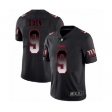 Men's New York Giants #9 Riley Dixon Limited Black Smoke Fashion Football Jersey