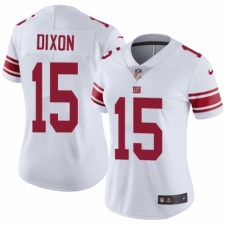 Women's Nike New York Giants #15 Riley Dixon White Vapor Untouchable Elite Player NFL Jersey