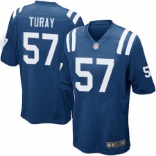 Men's Nike Indianapolis Colts #57 Kemoko Turay Game Royal Blue Team Color NFL Jersey