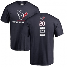 NFL Nike Houston Texans #20 Justin Reid Navy Blue Backer T-Shirt