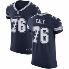 Men's Nike Dallas Cowboys #76 Kony Ealy Navy Blue Team Color Vapor Untouchable Elite Player NFL Jersey