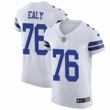 Men's Nike Dallas Cowboys #76 Kony Ealy White Vapor Untouchable Elite Player NFL Jersey