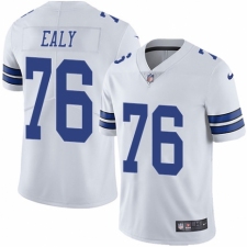 Men's Nike Dallas Cowboys #76 Kony Ealy White Vapor Untouchable Limited Player NFL Jersey