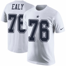 NFL Men's Nike Dallas Cowboys #76 Kony Ealy White Rush Pride Name & Number T-Shirt