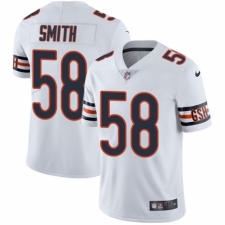 Youth Nike Chicago Bears #58 Roquan Smith White Vapor Untouchable Elite Player NFL Jersey
