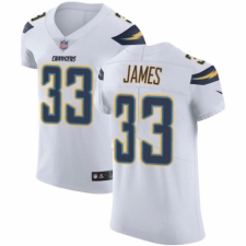 Men's Nike Los Angeles Chargers #33 Derwin James White Vapor Untouchable Elite Player NFL Jersey