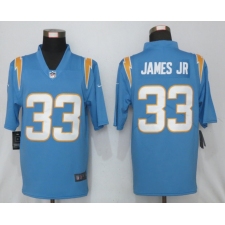 Nike NFL Los Angeles Chargers #33 Derwin James jr Powder Blue 2020 Vapor Limited Jersey