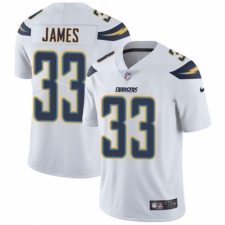 Youth Nike Los Angeles Chargers #33 Derwin James White Vapor Untouchable Limited Player NFL Jersey