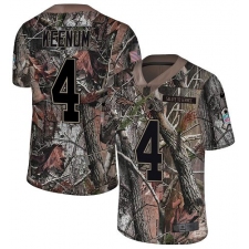 Youth Nike Denver Broncos #4 Case Keenum Limited Camo Rush Realtree NFL Jersey