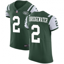 Mens New York Jets Teddy Bridgewater Nike Green Vapor Untouchable Elite Jersey