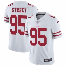 Youth Nike San Francisco 49ers #95 Kentavius Street White Vapor Untouchable Elite Player NFL Jersey