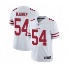 Youth San Francisco 49ers #54 Fred Warner White Vapor Untouchable Limited Player Football Jerse