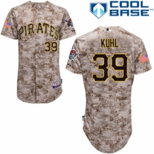 Men's Majestic Pittsburgh Pirates #39 Chad Kuhl Replica Camo Alternate Cool Base MLB Jersey