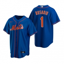 Men's Nike New York Mets #1 Amed Rosario Royal Alternate Stitched Baseball Jersey