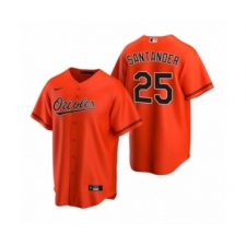 Men's Baltimore Orioles #25 Anthony Santander Nike Orange 2020 Replica Alternate Jersey