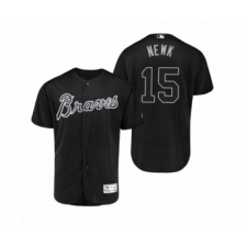 Men's Braves Sean Newcomb Newk Black 2019 Players Weekend Authentic Jersey
