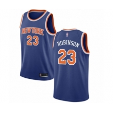 Youth New York Knicks #23 Mitchell Robinson Swingman Royal Blue Basketball Jersey - Icon Edition