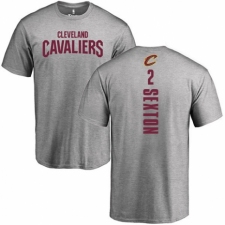NBA Nike Cleveland Cavaliers #2 Collin Sexton Ash Backer T-Shirt