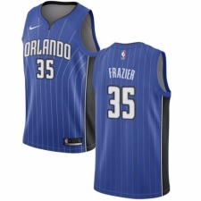 Men's Nike Orlando Magic #35 Melvin Frazier Swingman Royal Blue NBA Jersey - Icon Edition