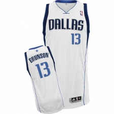 Women's Nike Dallas Mavericks #13 Jalen Brunson Authentic White Home NBA Jersey - Association Edition