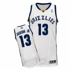 Women's Adidas Memphis Grizzlies #13 Jaren Jackson Jr. Authentic White Home NBA Jersey