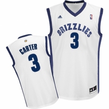 Men's Adidas Memphis Grizzlies #3 Jevon Carter Swingman White Home NBA Jersey