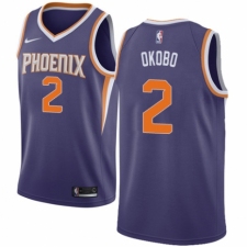 Women's Nike Phoenix Suns #2 Elie Okobo Swingman Purple NBA Jersey - Icon Edition