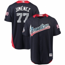 Youth Majestic Detroit Tigers #77 Joe Jimenez Game Navy Blue American League 2018 MLB All-Star MLB Jersey