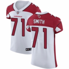 Men's Nike Arizona Cardinals #71 Andre Smith White Vapor Untouchable Elite Player NFL Jersey