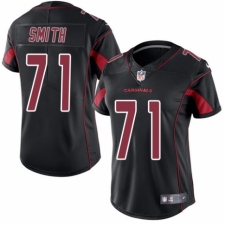 Women's Nike Arizona Cardinals #71 Andre Smith Limited Black Rush Vapor Untouchable NFL Jersey