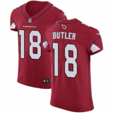Men's Nike Arizona Cardinals #18 Brice Butler Red Team Color Vapor Untouchable Elite Player NFL Jersey