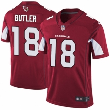 Men's Nike Arizona Cardinals #18 Brice Butler Red Team Color Vapor Untouchable Limited Player NFL Jersey