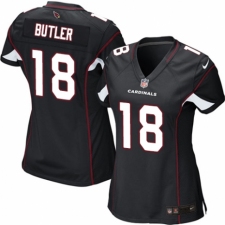 Women's Nike Arizona Cardinals #18 Brice Butler Game Black Alternate NFL Jersey