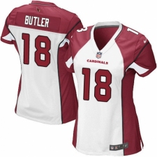 Women's Nike Arizona Cardinals #18 Brice Butler Game White NFL Jersey
