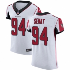 Men's Nike Atlanta Falcons #94 Deadrin Senat White Vapor Untouchable Elite Player NFL Jersey