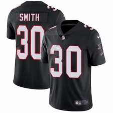 Men's Nike Atlanta Falcons #30 Ito Smith Black Alternate Vapor Untouchable Limited Player NFL Jersey