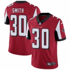 Men's Nike Atlanta Falcons #30 Ito Smith Red Team Color Vapor Untouchable Limited Player NFL Jersey