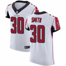 Men's Nike Atlanta Falcons #30 Ito Smith White Vapor Untouchable Elite Player NFL Jersey