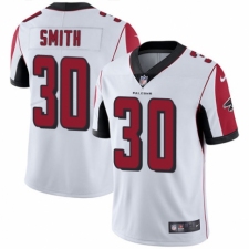 Men's Nike Atlanta Falcons #30 Ito Smith White Vapor Untouchable Limited Player NFL Jersey