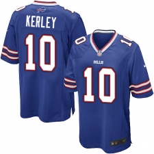 Men's Nike Buffalo Bills #10 Jeremy Kerley Game Royal Blue Team Color NFL Jersey