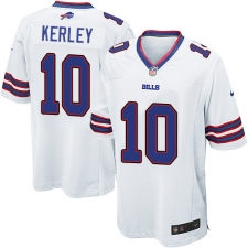 Men's Nike Buffalo Bills #10 Jeremy Kerley Game White NFL Jersey