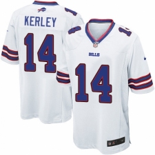 Men's Nike Buffalo Bills #14 Jeremy Kerley Game White NFL Jersey