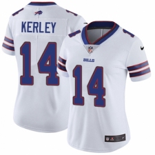 Women's Nike Buffalo Bills #14 Jeremy Kerley White Vapor Untouchable Elite Player NFL Jersey