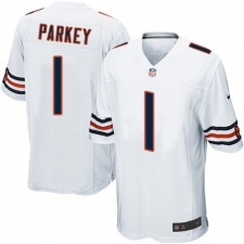 Men's Nike Chicago Bears #1 Cody Parkey Game White NFL Jersey