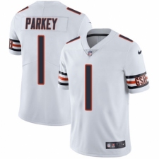 Men's Nike Chicago Bears #1 Cody Parkey White Vapor Untouchable Limited Player NFL Jersey