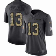 Men's Nike Chicago Bears #13 Bennie Fowler III Limited Black 2016 Salute to Service NFL Jersey