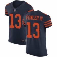 Men's Nike Chicago Bears #13 Bennie Fowler III Navy Blue Alternate Vapor Untouchable Elite Player NFL Jersey